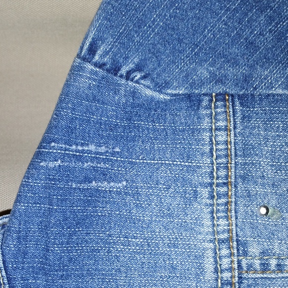 Blue Denim Girl's Jacket - Picture 6 of 6